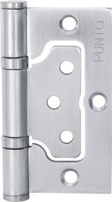 Петля Punto (Пунто) универсальная без врезки IN3200W SC (200-2B 75x2,5) мат. хром