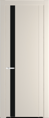 Межкомнатная дверь Profil Doors 1.2 P Монохром черный Кремовая Магнолия (RAL 120-04)
