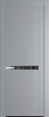 Межкомнатная дверь Profil Doors 1.4 P Зеркало серое Смоки (RAL 870-02)