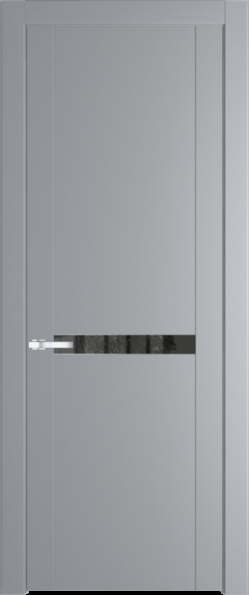 Межкомнатная дверь Profil Doors 1.4 P Зеркало серое Смоки (RAL 870-02)