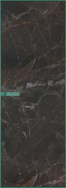 Алюминиевая дверь Profil Doors 1AGN АКП Зеленый воск Мрамор