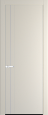 Межкомнатная дверь Profil Doors 12 PE Кремовая Магнолия (RAL 120-04) Серебро