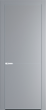 Межкомнатная дверь Profil Doors 16 PE Смоки (RAL 870-02) Серебро