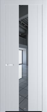 Межкомнатная дверь Profil Doors 1.9 P Зеркало Вайт (RAL 110 96 02)