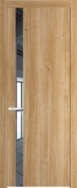 Межкомнатная дверь Profil Doors 18 NW Зеркало Дуб Карамель