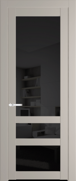 Межкомнатная дверь Profil Doors 2.5.2 PD Сэнд Черное тонированное