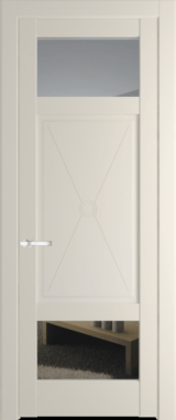 Межкомнатная дверь Profil Doors 1.3.2 PM Прозрачное Кремовая Магнолия (RAL 120-04)