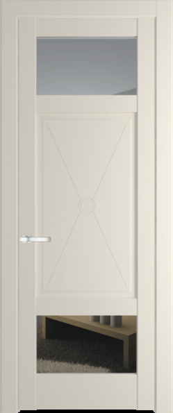 Межкомнатная дверь Profil Doors 1.3.2 PM Прозрачное Кремовая Магнолия (RAL 120-04)