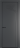 Межкомнатная дверь Profil Doors 25 PA Черный матовый RAL9005 Графит (Pantone 425С)