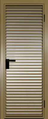 Алюминиевая дверь Profil Doors 12 AG Золото Прозрачное