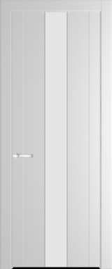 Межкомнатная дверь Profil Doors 1.9 P Монохром белый просветленный Крем Вайт (RAL 120-02)