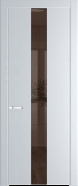 Межкомнатная дверь Profil Doors 1.9 P Зеркало бронзовое Вайт (RAL 110 96 02)