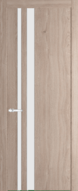 Межкомнатная дверь Profil Doors 20 NW Монохром белый просветленный Дуб Сонома