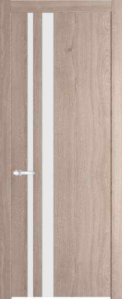 Межкомнатная дверь Profil Doors 20 NW Монохром белый просветленный Дуб Сонома