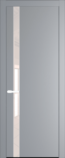 18PW Смоки (RAL 870-02) стекло Lacobel Перламутровый лак