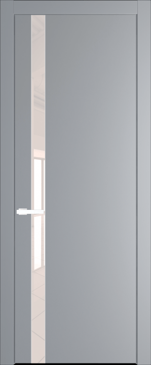 18PW Смоки (RAL 870-02) стекло Lacobel Перламутровый лак