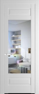 Межкомнатная дверь Profil Doors 4.3.3 PD Крем Вайт (RAL 120-02) Прозрачное