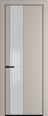 Межкомнатная дверь Profil Doors Orange 19 PE.O Лак классик Сэнд Черный матовый RAL9005