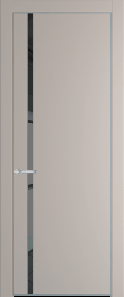 Межкомнатная дверь Profil Doors 21 PA Серебро Зеркало серое Сэнд
