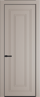 Межкомнатная дверь Profil Doors 28 PA Черный матовый Сэнд