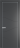 Межкомнатная дверь Profil Doors 2 PA Серебро Графит (Pantone 425С)