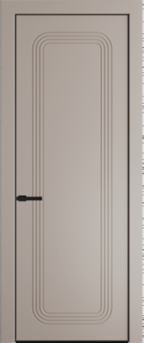 Межкомнатная дверь Profil Doors 34 PA Черный матовый Сэнд