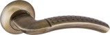 Ручка Punto (Пунто) раздельная R.TL54.LOGICA (LOGICA TL) 105mm ABG-6 зеленая бронза