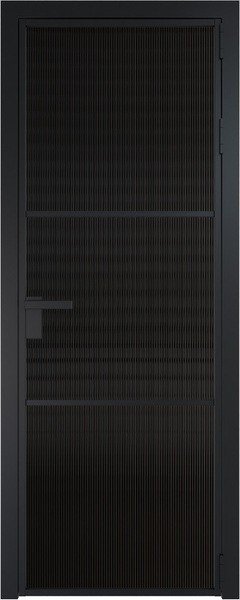 Алюминиевая дверь Profil Doors 13 AG Черный матовый Мору черное
