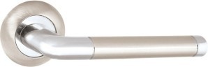 Ручка Punto (Пунто) раздельная R.TL54.REX (REX TL) 105mm SN/CP-3 матовый никель/хром