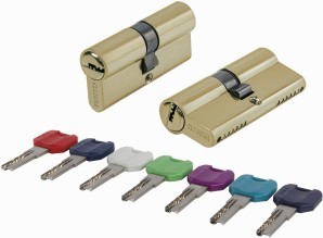 Цилиндровый Punto (Пунто) механизм MaxPro7000Key70mm(30+10+30) SSG сатин.золото 7key
