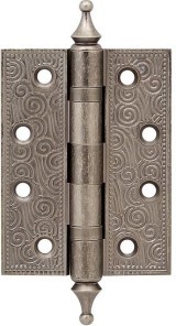 Петля Armadillo (Армадилло) универсальная Castillo CL 500-A4 102x76x3,5 AS Античное серебро