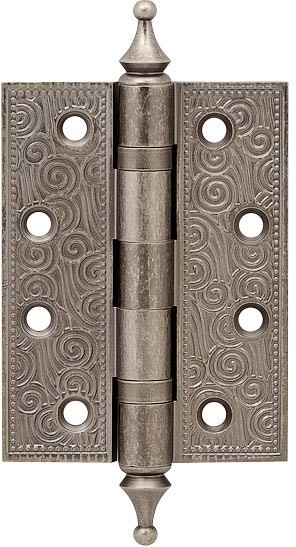 Петля Armadillo (Армадилло) универсальная Castillo CL 500-A4 102x76x3,5 AS Античное серебро