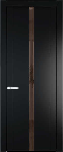 Межкомнатная дверь Profil Doors 1.8 P Зеркало бронзовое Блэк
