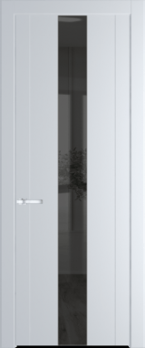 Межкомнатная дверь Profil Doors 1.9 P Зеркало серое Вайт (RAL 110 96 02)
