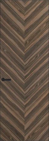 Межкомнатная дверь Profil Doors 10VT шпон Шпон Espresso 35М