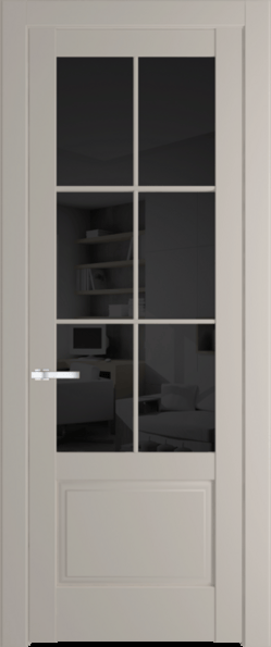 Межкомнатная дверь Profil Doors 4.2.2 (p.6) Сэнд Черное тонированное