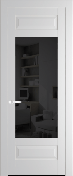 Межкомнатная дверь Profil Doors 4.3.3 PD Крем Вайт (RAL 120-02) Черное тонированное
