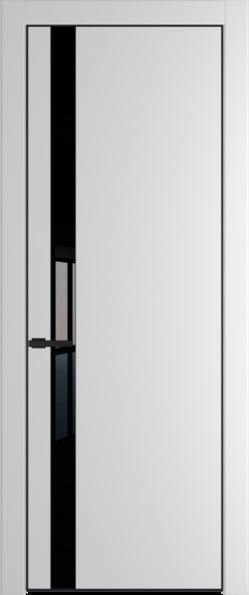 Межкомнатная дверь Profil Doors Orange 18 PE.O Черный лак Крем Вайт (RAL 120-02) Черный матовый RAL9005