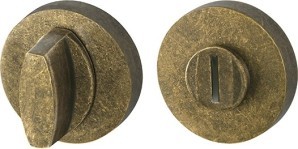 Ручка Armadillo (Армадилло) поворотная BK6.R.URB52 (WC-BOLT BK6/URB) OB-13 античная бронза