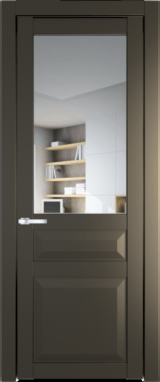 Межкомнатная дверь Profil Doors 1.5.3 PD Прозрачное Перламутр бронза