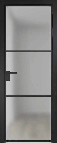 Алюминиевая дверь Profil Doors 13 AG Черный матовый Матовое