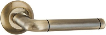 Ручка Punto (Пунто) раздельная R.TL54.REX (REX TL) 105mm ABG-6 зеленая бронза
