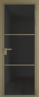 Алюминиевая дверь Profil Doors 13 AG Шампань Тонированное матовое
